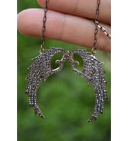 STONEAGE Black Diamond Melek Kanadı Bayan Kolye