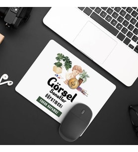 Kişiye Özel Görsel Sanatlar Öğretmenlerine Özel Mousepad