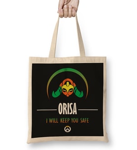 Orisa I Will Protect You All Overwatch Bez Çanta Uzun Saplı