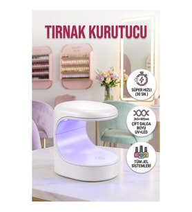 Kompakt USB UVLED Tırnak Kurutucu Mini Jel Oje Kurutma Cihazı Taşınabilir Model