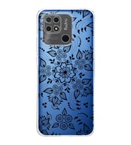 Redmi 10c  Kamera korumalı Kapak Nostalji Desen Tasarımlı  Şeffaf Kılıf