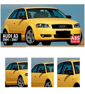 Audi A3 8P / 2003-2007  Batman Yarasa Ayna Kapağı