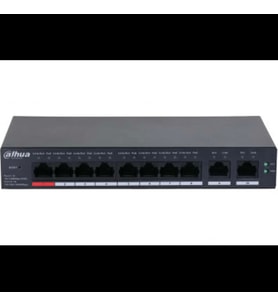 Dahua Cs4010-8gt-110, 8 Port, Gigabit, Poe 110w, 2 Port Uplink, Cloud Yönetilebilir, Switch