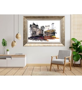 Gümüş Çerçeveli Tablo nb1812