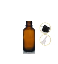 30ml kahverengi cam içten damlalıklı şişe siyah kapak, 12 adet, damlalıklı şişe, damlatmalı şişe
