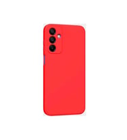 Newface Samsung Galaxy A25 5G Kılıf First Silikon - Kırmızı