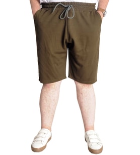 Mode XL Büyük Beden Erkek Şort İnterlok 23515 Haki