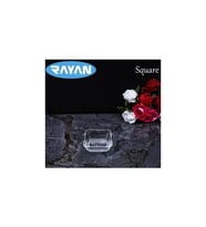 Square Tekli Kare Cam Kahvaltılık Kase ROYALEKS-25057