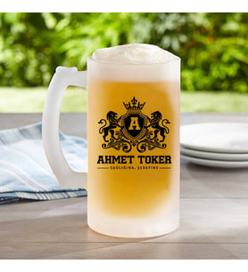 Kişiye Özel Özel Günler İçin Kişiye Özel Bira Kadehi