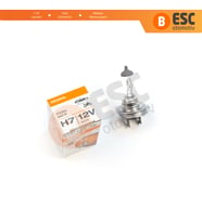 Kısa Uzun Far Sis Lambası için OSRAM ORIGINAL 64210 H7 12V 55W PX26d Halojen H7 Far Ampulü Tırnaklı