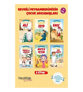 Sevgili Peygamberimizin Çocuk Arkadaşları 6'lı Öykü Seti