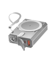 J38 10.000 Mah 20W Pd Led Işıklı Magsafe - Gri