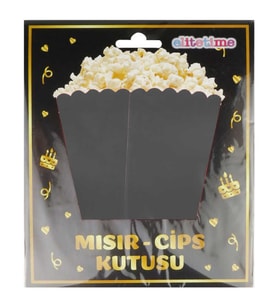 MISIR CİPS KUTUSU SİYAH PK:8-