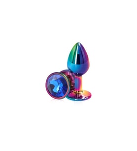 Small Rainbow Hot Cooling Blue Jewellery  Metal Plug