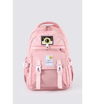 Young 51635 3 gözlü okul-srt çanta PEMBE