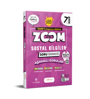 7. Sınıf Sosyal Bilgiler Zoom Soru Bankası Günay Yayınları