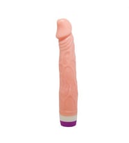 Güçlü Titreşimli 22 cm Realistik Vibratör Gerçekci Penis Dildo (Çok Renkli)
