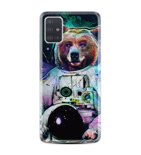 Samsung a71 A72 A73 A7 A9 2018 C7 C9 Kılıf Desenli Silikon Astronot Panda 1755