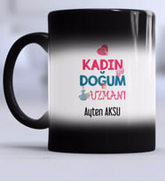Kadın Doğum Uzmanı Kupa Bardak Sihirli