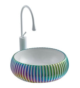 LENA TEZGAHÜSTÜ LAVABO (KARIŞIK RENK) E-4161M (Çok Renkli)