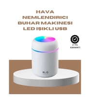 Mey İthalat® USB Girişli Taşınabilir Mini Nemlendirici 300ml Su Hazneli