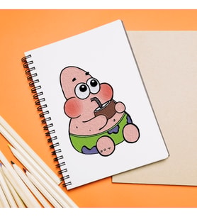 Sünger Bob & Petrick Tasarımlı Defter