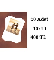 POLOROİD FOTOĞRAF BASKISI 50 ADET(10*10)