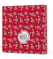 Kahve 9 - Çizgisiz Yan Boyamalı Defter