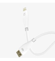K692 Safe 1200mm USB-A → Lightning Data Ve Şarj Kablosu (Beyaz)