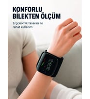 Şarj Edilebilir Bilekten Tansiyon Aleti Tek Tuşla Ölçüm