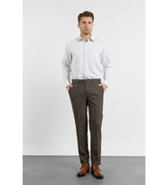 Kahverengi Yan Cep Comfort Fit Esnek Pantolon 1003255176