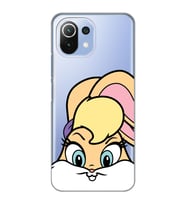 Xiaomi Mi 11 Lite Uyumlu Lola Bunny Desenli Şeffaf Telefon Kılıfı