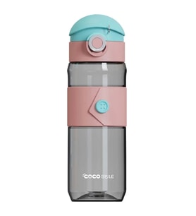 VAGONLİFE TRITAN MATARA CS0004 580ML  PEMBE-MAVİ (Çok Renkli)