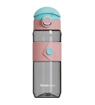 VAGONLİFE TRITAN MATARA CS0004 580ML  PEMBE-MAVİ (Çok Renkli)