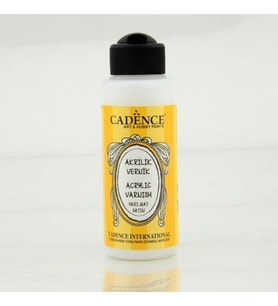Cadence Su Bazlı Vernik YARI MAT 120 ml. 