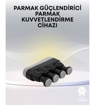 Ergonomik Parmak Egzersiz Aleti El ve Bilek Güçlendirici
