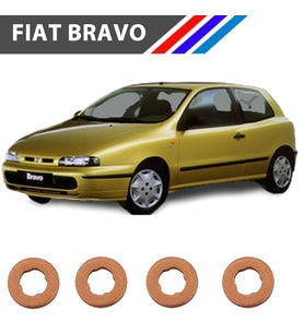 Fiat Bravo Diesel 4 Tırnak Enjektör Pulu 4 Adetli Set