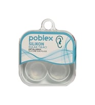 Poblex Antialerjik Silikon 2'li Kulak Tıkacı (Çok Renkli)