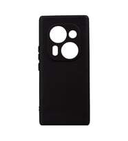 Tecno Phantom X2 Pro Kılıf Biye Yumuşak Silikon Case (Siyah)