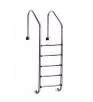 Standart Tip Havuz Merdiveni 5 basamak AISI 304 Kalite Paslanmaz