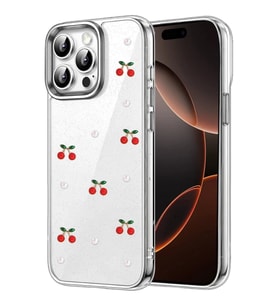 Newface Apple iPhone 14 Pro Max Fiyonk Desenli Kapak - Desen 9
