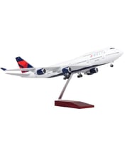 HEDİYELİK-MAKET UÇAKLAR-DELTA-ÖLÇEK : 1:160 47 CM-JB747-400DELTA