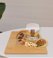 BK Gift Kişiye Özel Harfli İsimli Viski Bardağı ve Doğal Masif Ahşap Yarım Ay Sunum Tabağı Çerezlik Hediye Seti-7