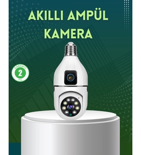 360 Derece Panoramik WiFi Kamera – Full HD Ev Güvenlik Sistemi