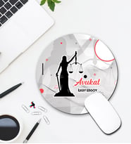 Kişiye Özel Avukat Tasarımlı Mouse Pad 004