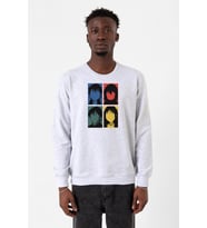 Erased Anime All Main Character Minimal Colorful Art Karmelanj Erkek 2ip Sweatshirt