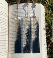 Epoksi Altın - Gümüş Kitap Ayracı (Altın-Siyah)