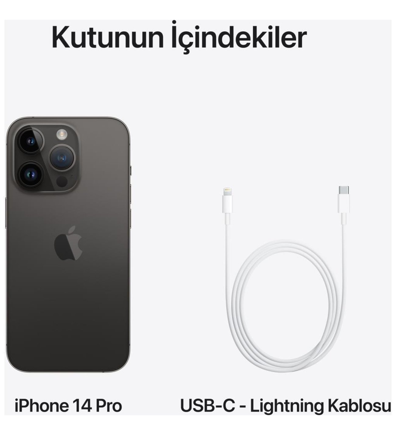Apple iPhone 14 Pro 256 GB Uzay Siyahı