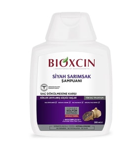 Bioxcin Saç Dökülmesine Karşı Siyah Sarımsak Şampuanı 300 ml