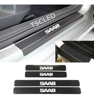 Saa b Karbon Kapı Eşiği Kaplama Sticker (4 Adet) zz206